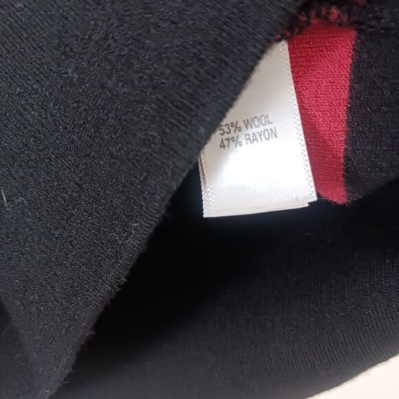 St. John Wool Blend Colorblock Knit Tank Top Tunic Sleeveless Shirt Size Small - Picture 6 of 6